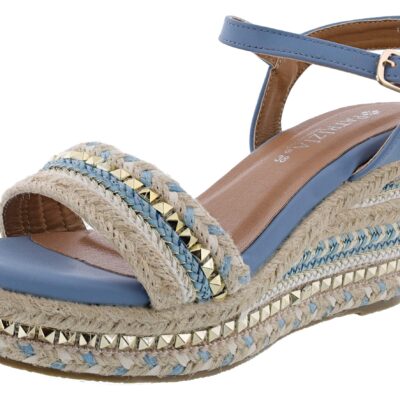 Patrizia Tisch Woven Wedge Sandals by Spring Step