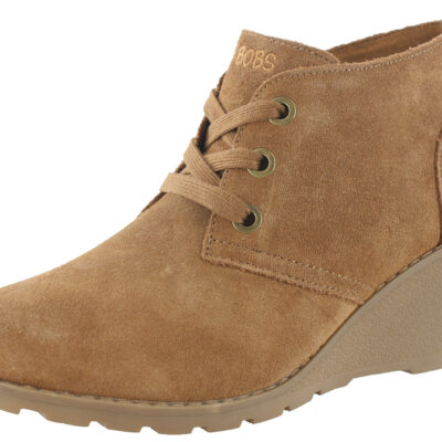 Skechers Women Tumble Weed Ghost Town Wedge Ankle Chukka Boots