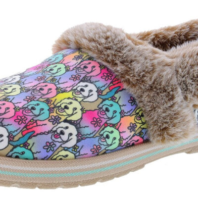 Skechers Bob’s Women’s Too Cozy Winter Howl Memory Foam Slippers