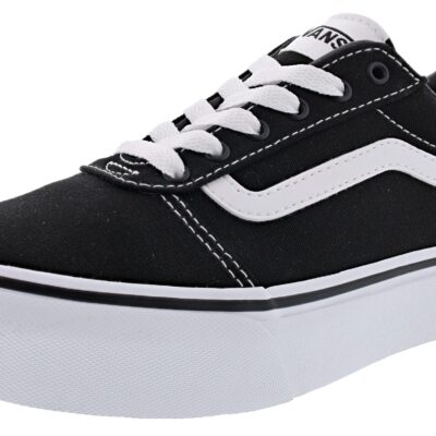 Vans Kid’s Ward Canvas Platform Shoes