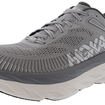 Hoka Men’s Ultra Marathon Cushioned Running Shoes Bondi 7