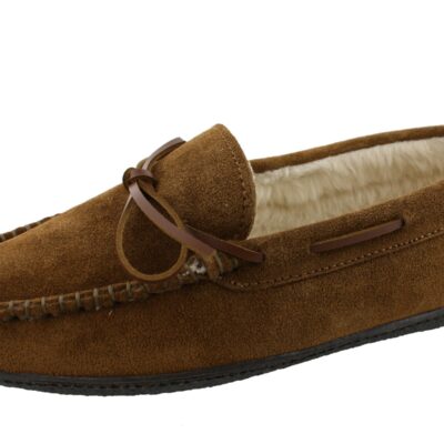 Clarks Men’s Augusta Moccasin Winter Slippers