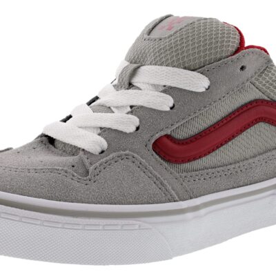 Vans Kid’s Caldrone Low Suede and Mesh Sneakers