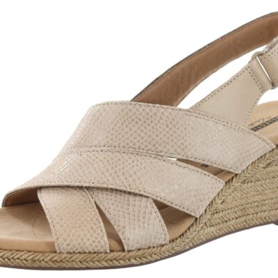 Clarks Lafley Krissy Ankle Strap Wedge Sandals Women’s